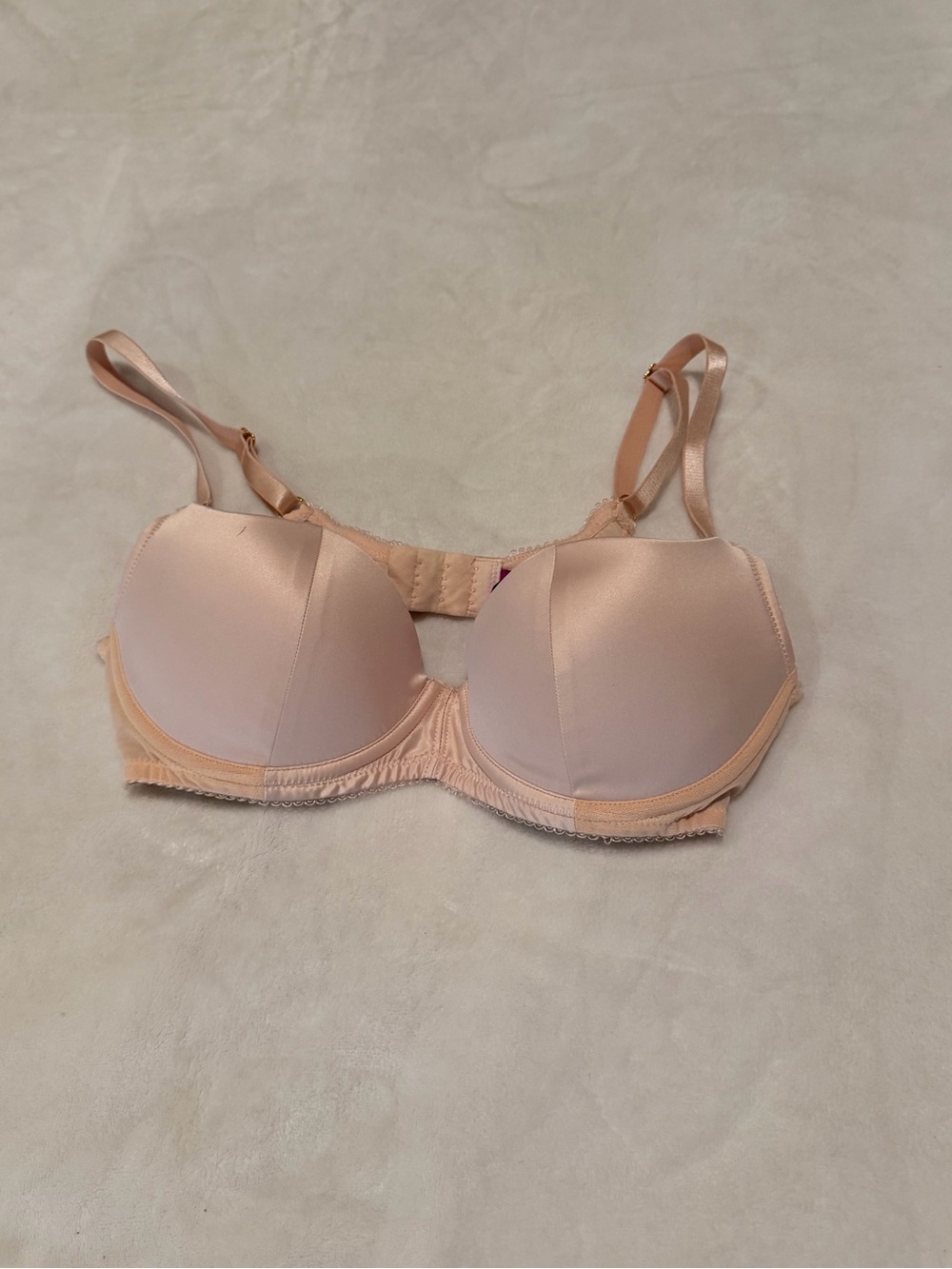Agent Provocateur Light Peach Padded Underwire Bra